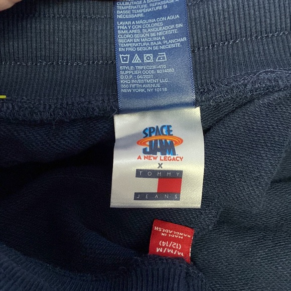 Kids Tommy Jeans Space Jam A New Legacy. M (12/14). Preowned. - Picture 4 of 6